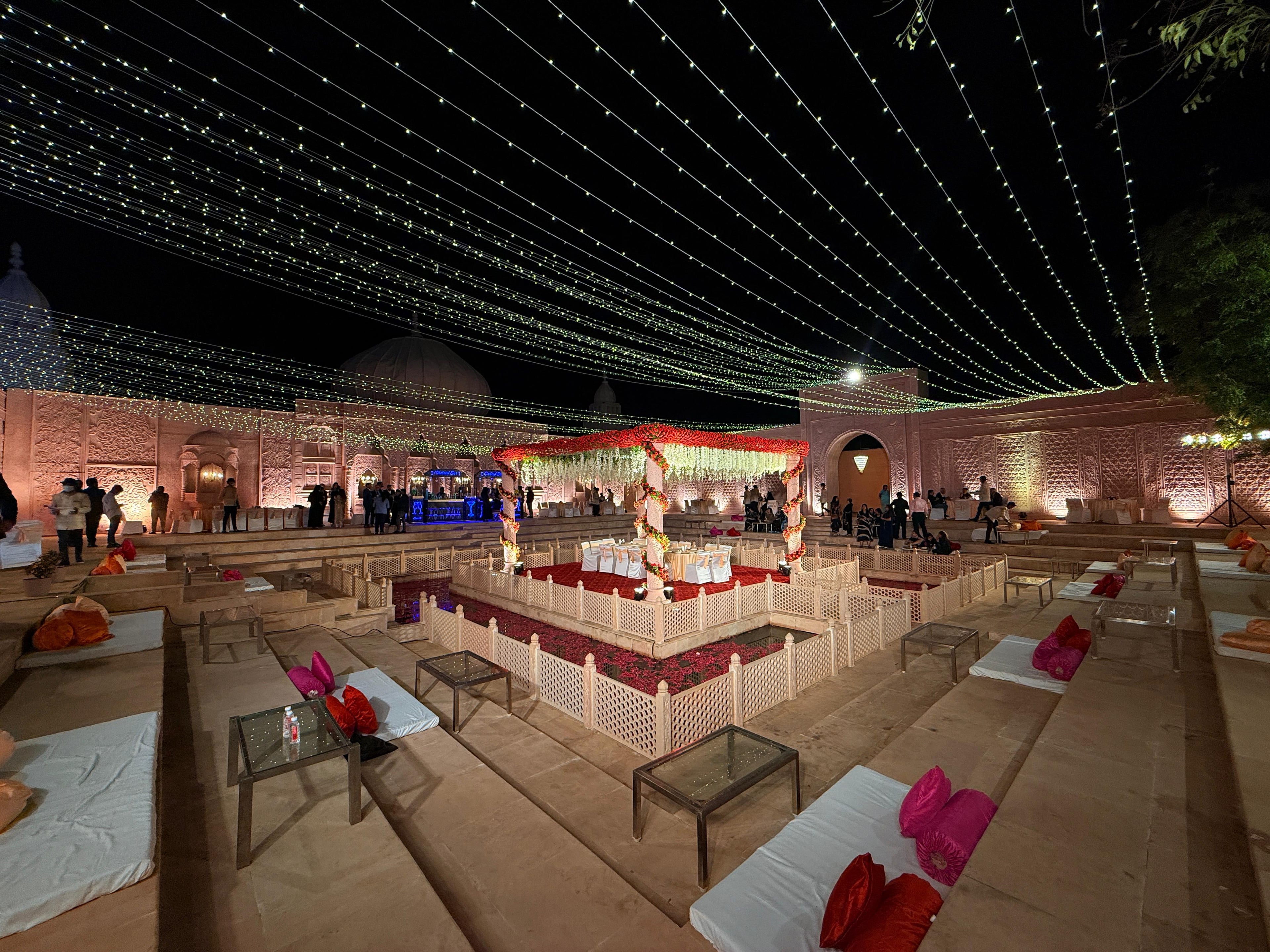 Illuminated Ceremony Stage